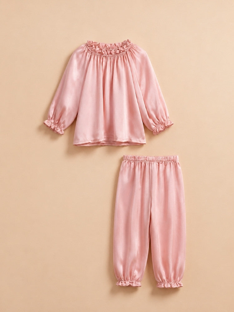 Mia - Kids Silk Pajama Set
