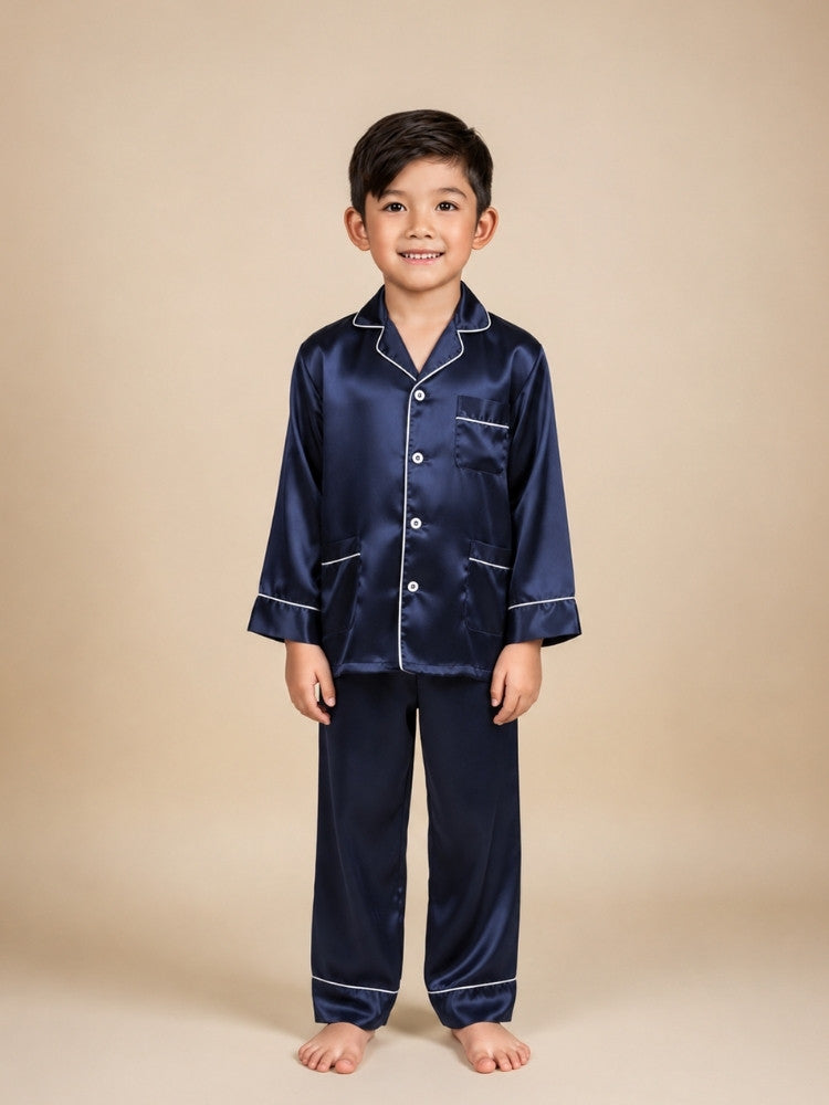 Nael - Kids Silk Pajama Set