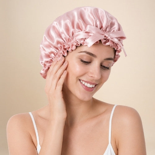 Arithia - Bow Silk Sleep Cap | The Silk Avenue