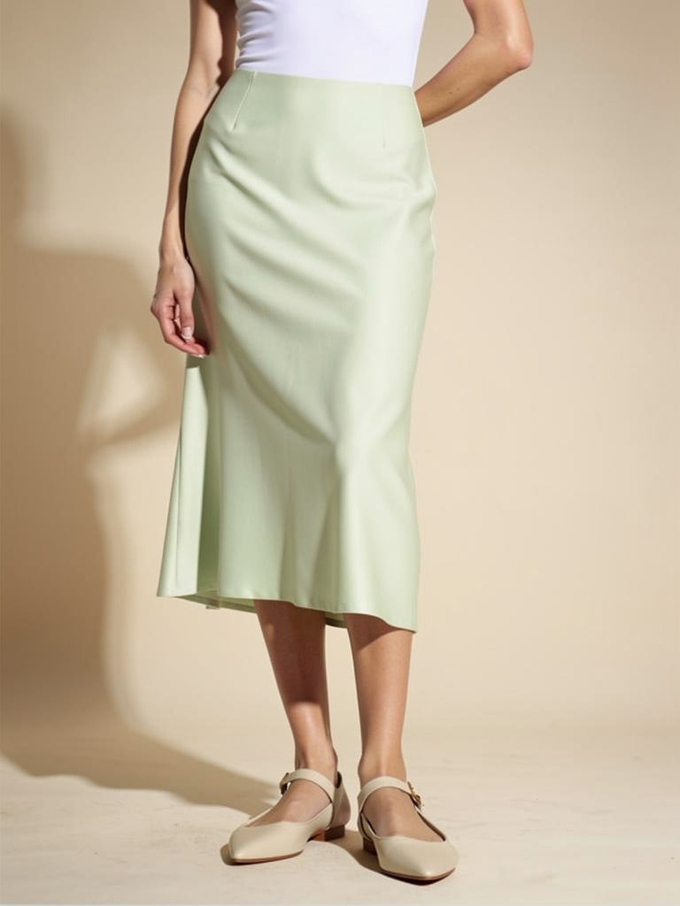 Audenya Pure Silk Skirt | The Silk Avenue