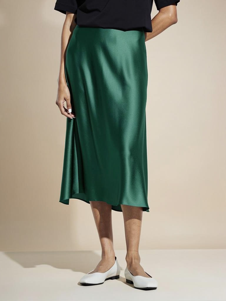 Audenya Pure Silk Skirt | The Silk Avenue