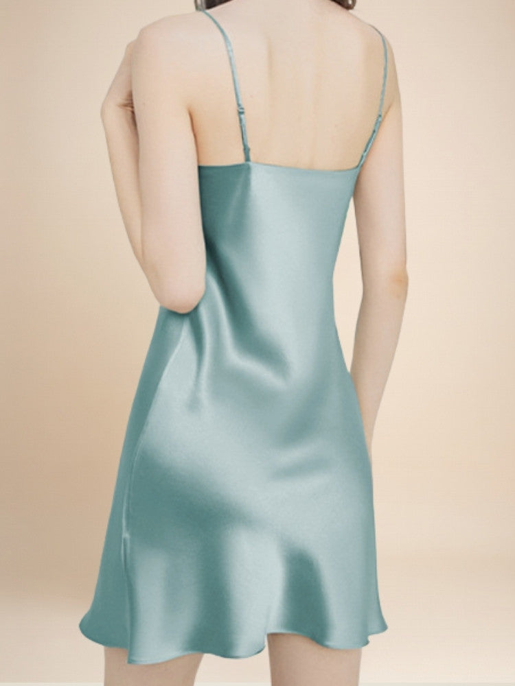Delara - Silk A-Line Slip Nightgown | The Silk Avenue