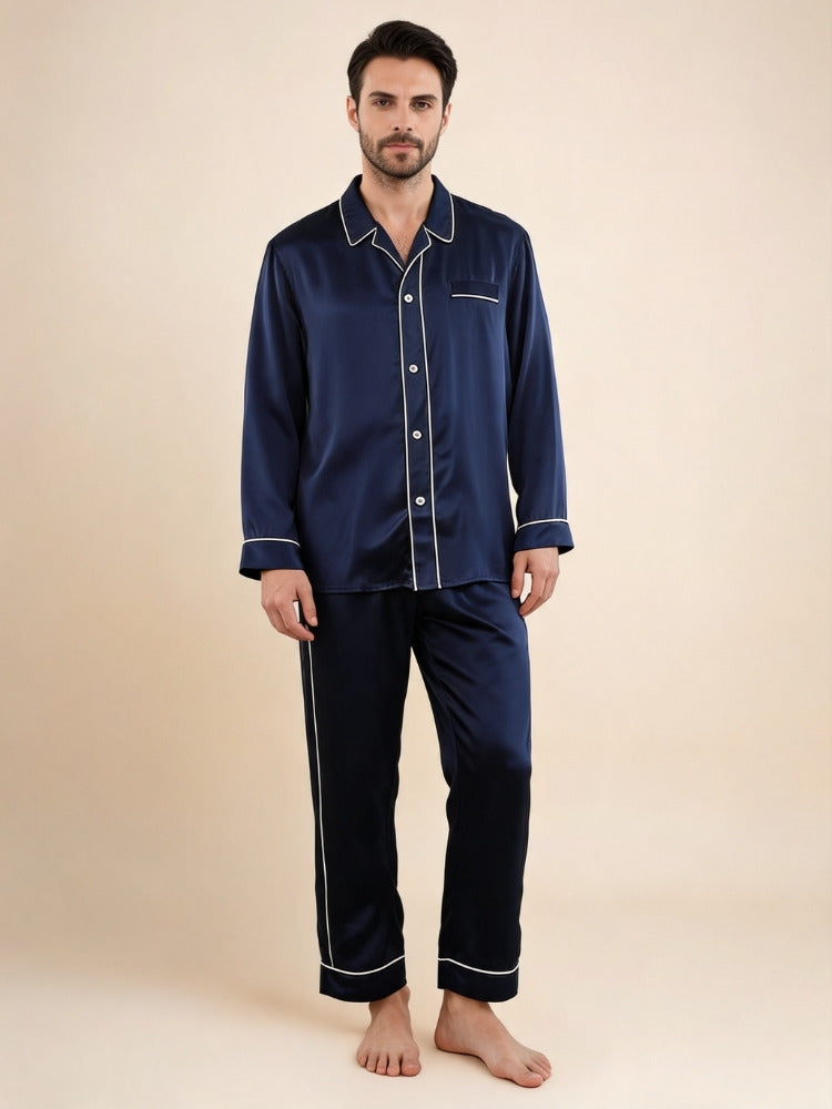 Elandro - Refined Silk Pajama Set | The Silk Avenue