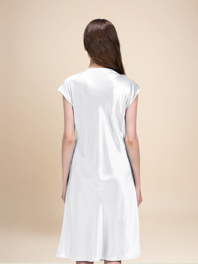Florene - Silk Long Nightgown | The Silk Avenue