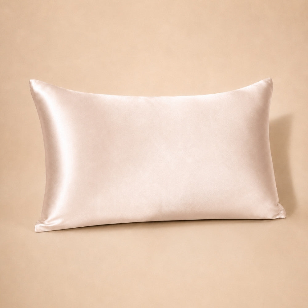 Harlow - Zipper Silk Pillowcase | The Silk Avenue