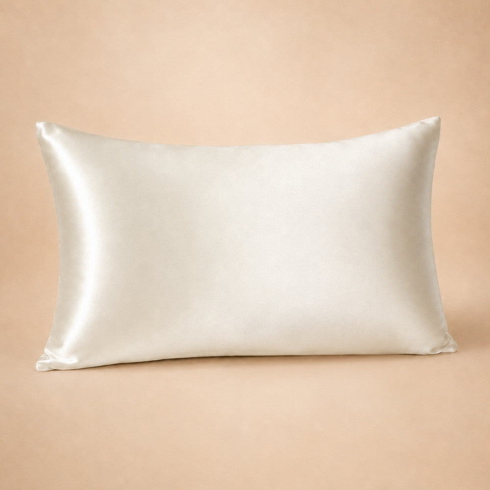 Harlow - Zipper Silk Pillowcase | The Silk Avenue