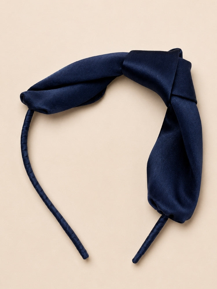Launira - Bow Silk Headband | The Silk Avenue