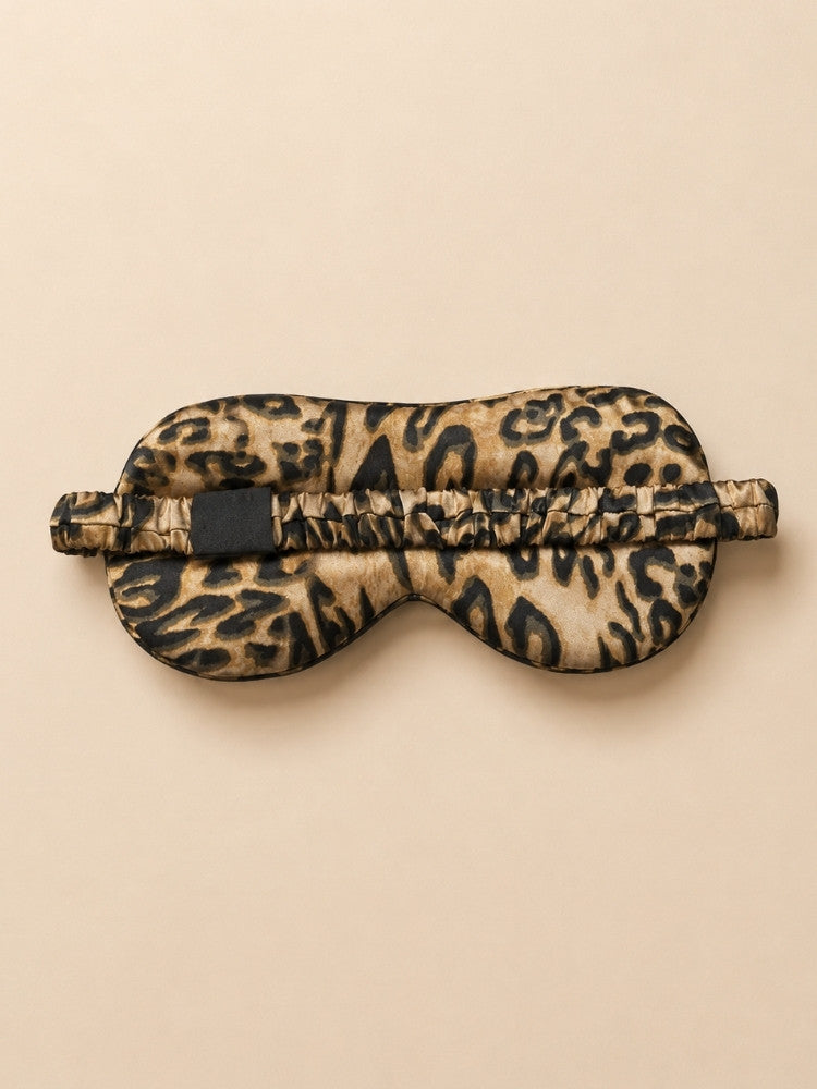 Leopard Print - Silk Sleep Mask