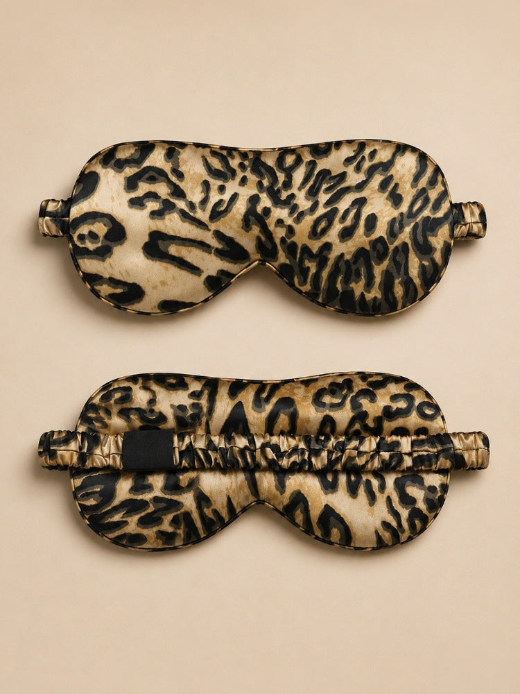 Leopard Print - Silk Sleep Mask