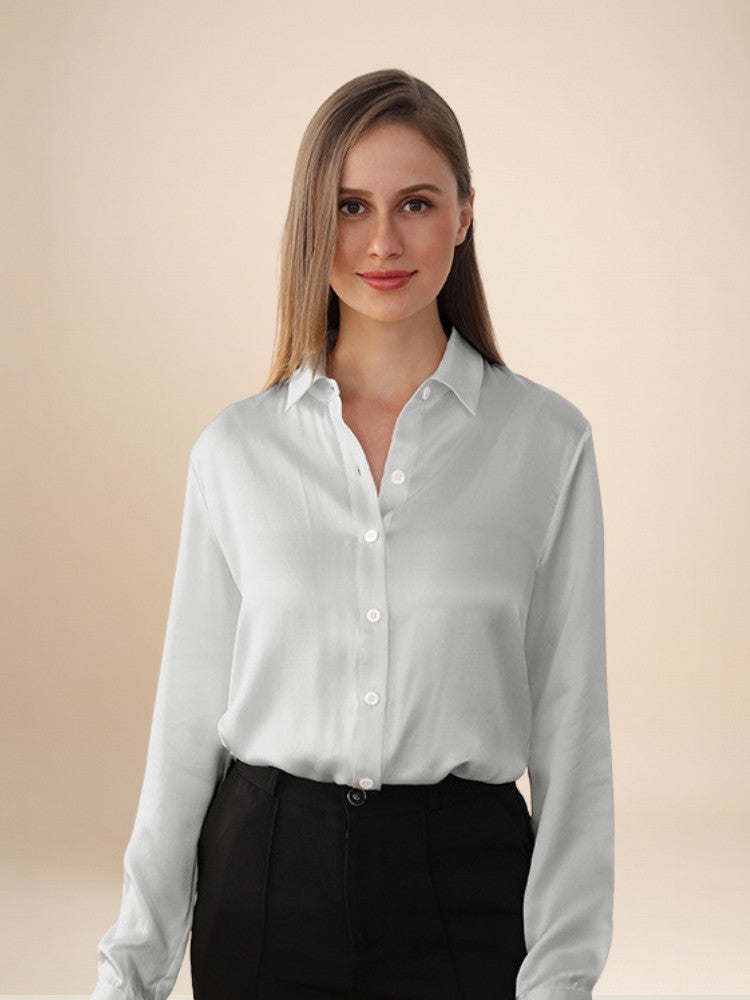 Grace – Classic Silk Blouse | The Silk Avenue