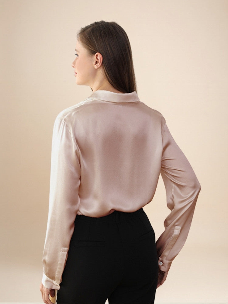 Grace – Classic Silk Blouse | The Silk Avenue