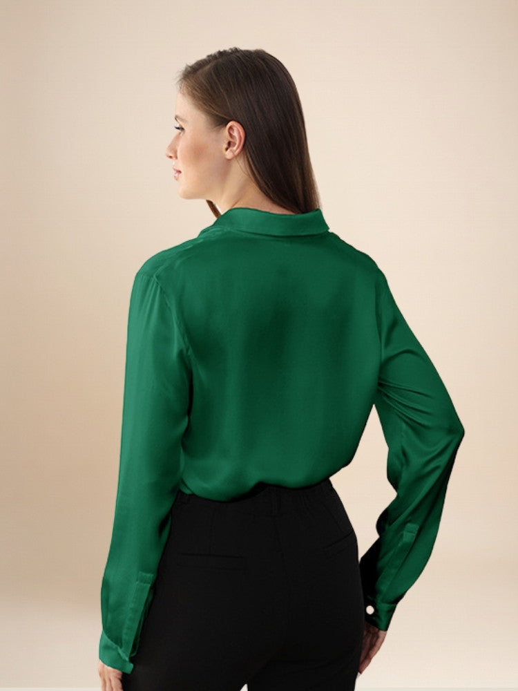 Grace – Classic Silk Blouse | The Silk Avenue