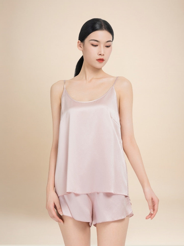 Meirae - Silk Camisole & Shorts Set | The Silk Avenue