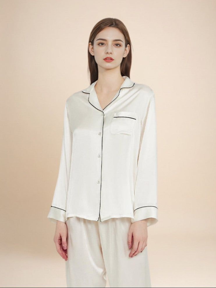 Miriane - Silk Pajama Set | The Silk Avenue