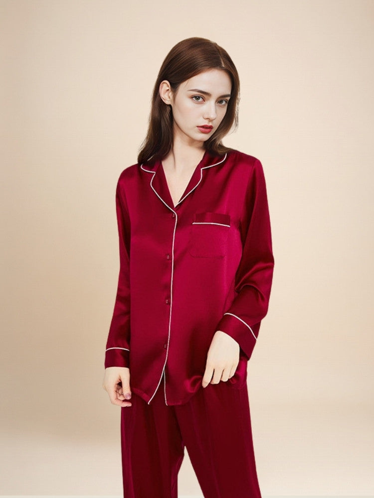 Miriane - Silk Pajama Set | The Silk Avenue