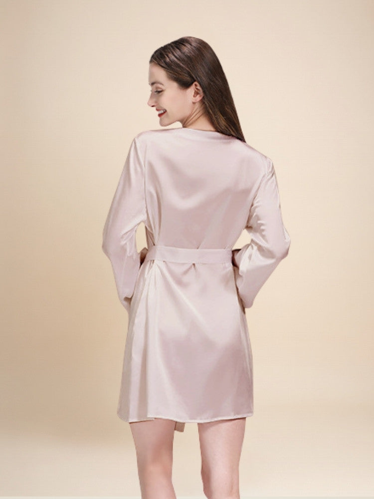 Navira - Silk Wrap Robe
