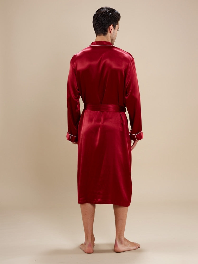 Norell - Long Silk Robe | The Silk Avenue