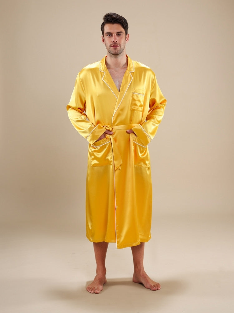 Norell - Long Silk Robe | The Silk Avenue