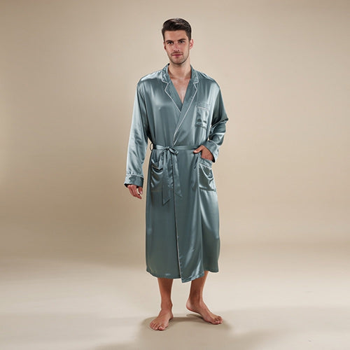 Norell - Long Silk Robe | The Silk Avenue