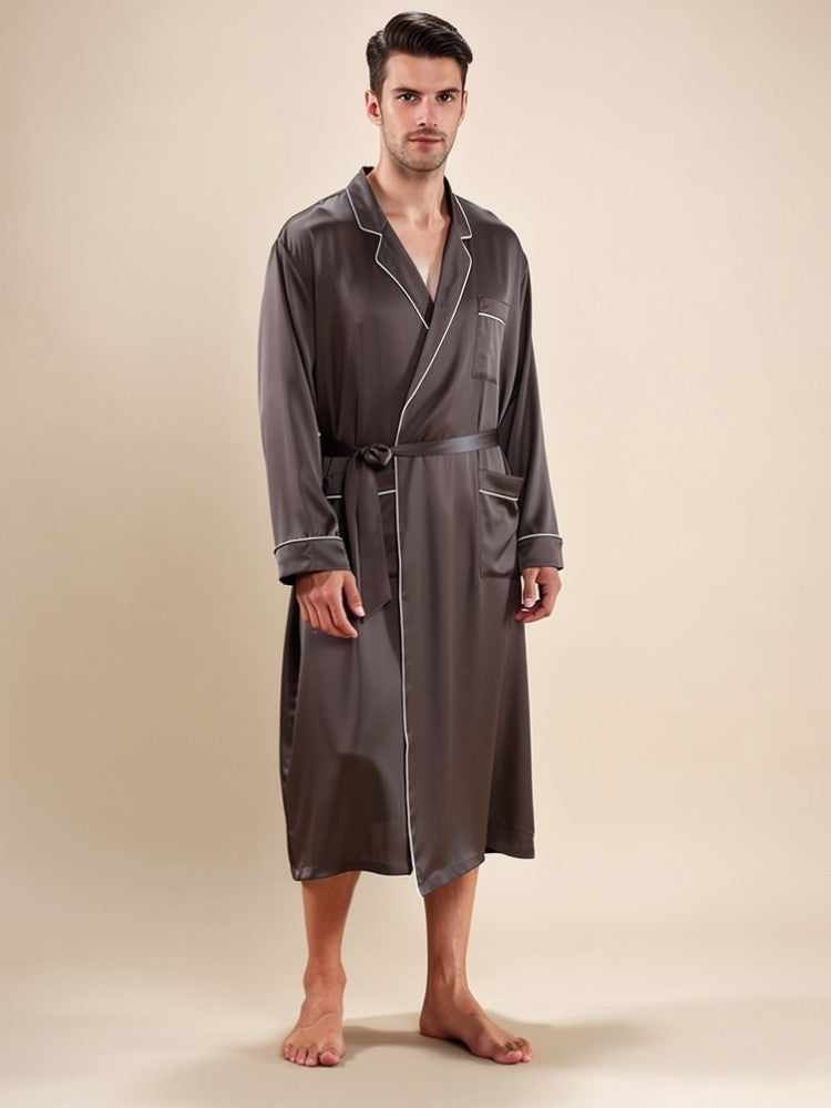 Norell - Long Silk Robe | The Silk Avenue