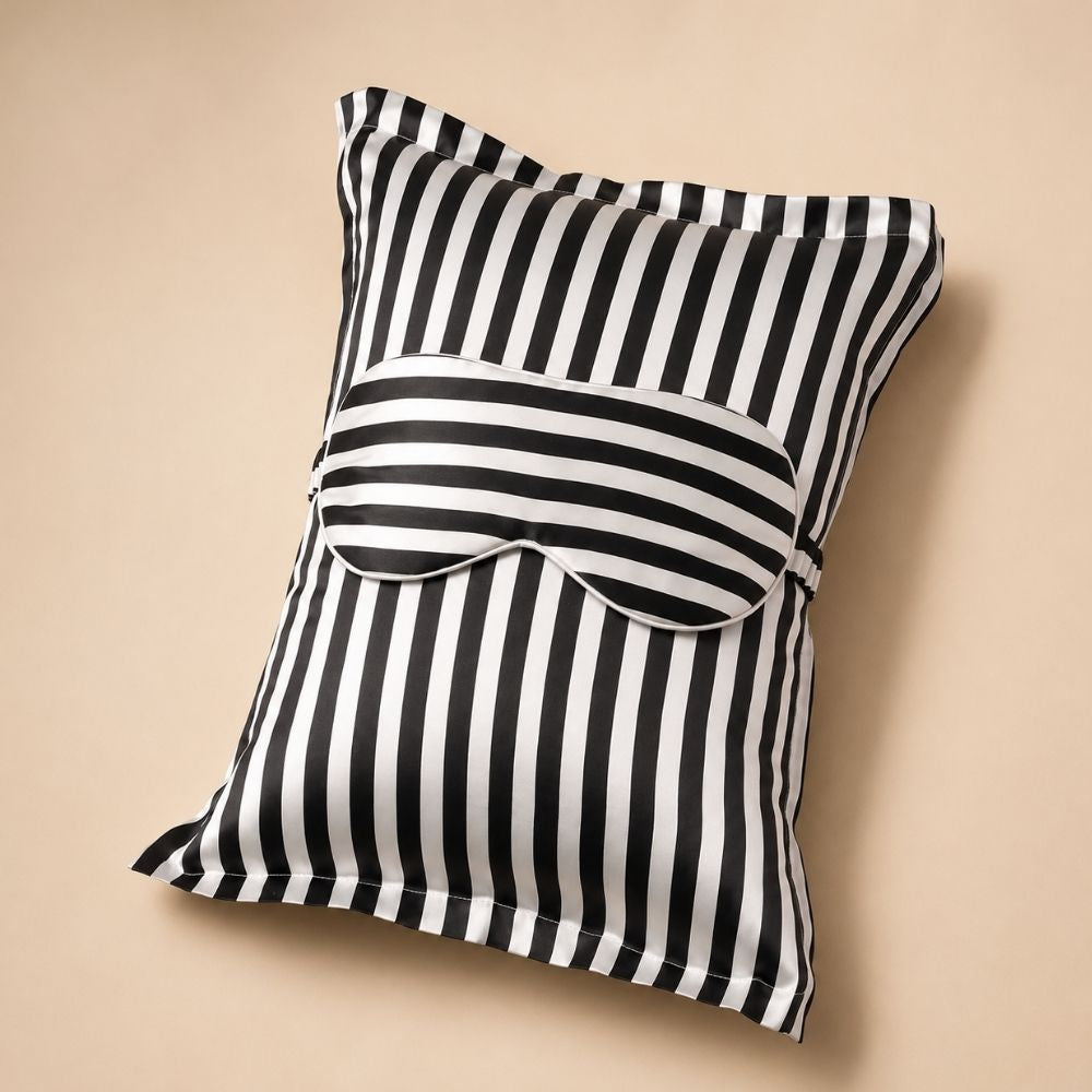 Nova - Silk Eye Mask & Pillow Set | The Silk Avenue