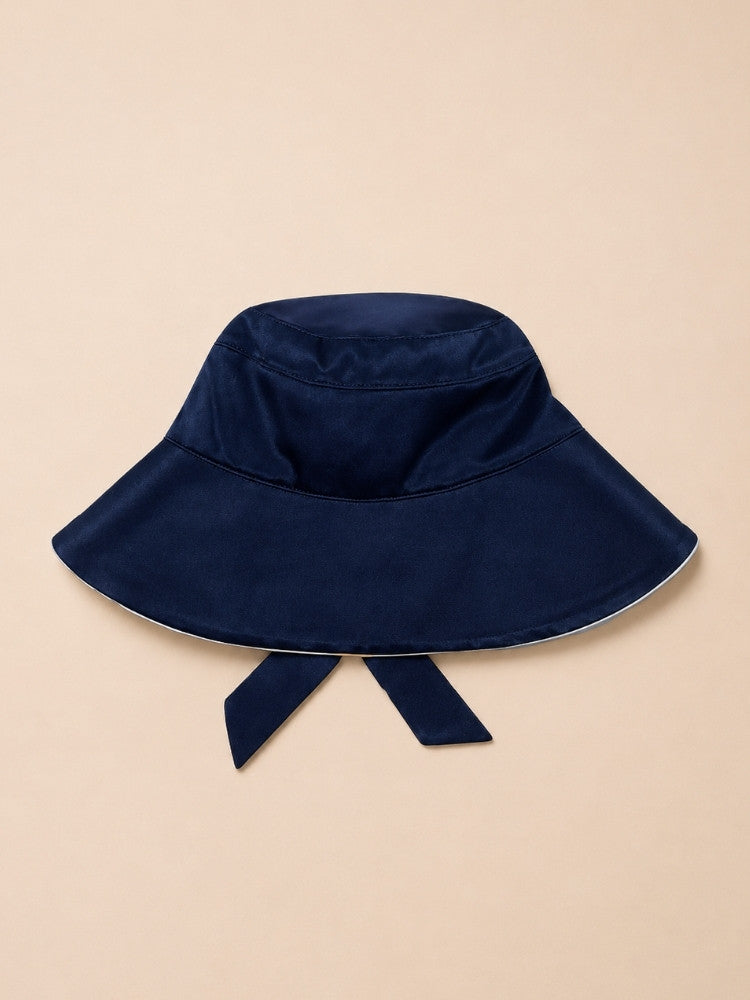 Oravina - Wide-Brim Silk Sun Hat | The Silk Avenue