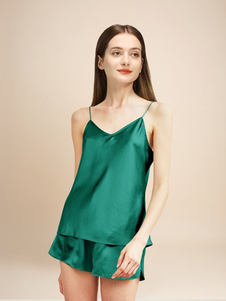 Oreliane - Silk Camisole & Shorts Set | The Silk Avenue