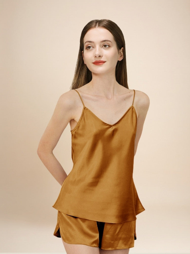 Oreliane - Silk Camisole & Shorts Set | The Silk Avenue