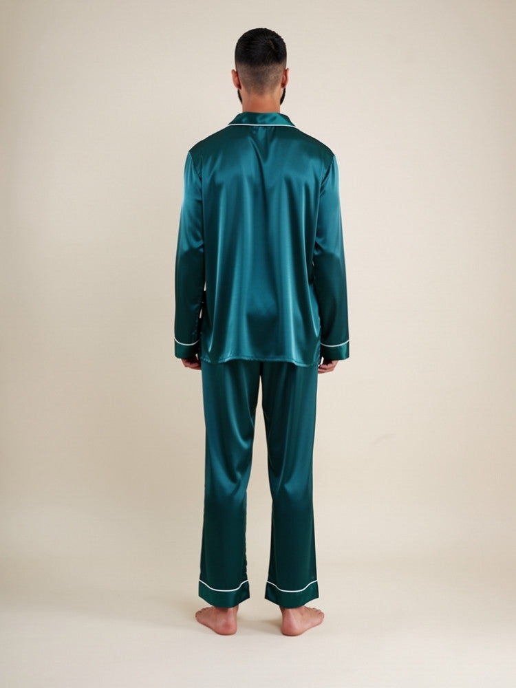 Orian - Classic Silk Pajama Set | The Silk Avenue