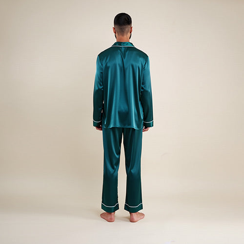 Orian - Classic Silk Pajama Set | The Silk Avenue
