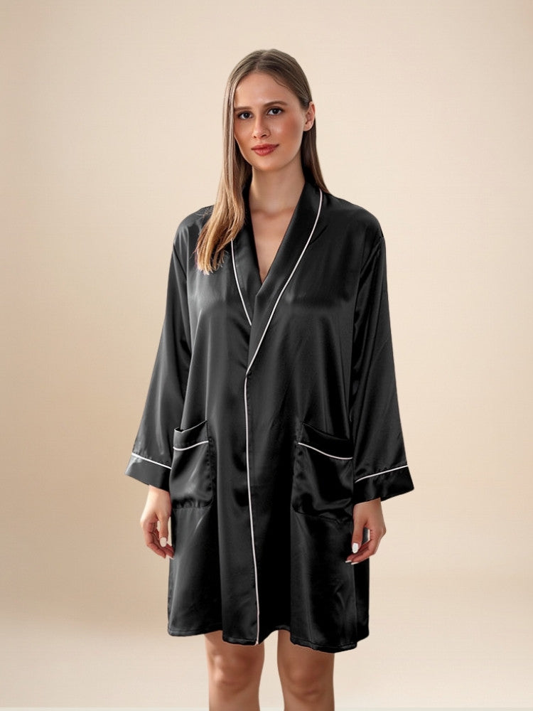 Sarvella - Silk Kimono Robe | The Silk Avenue