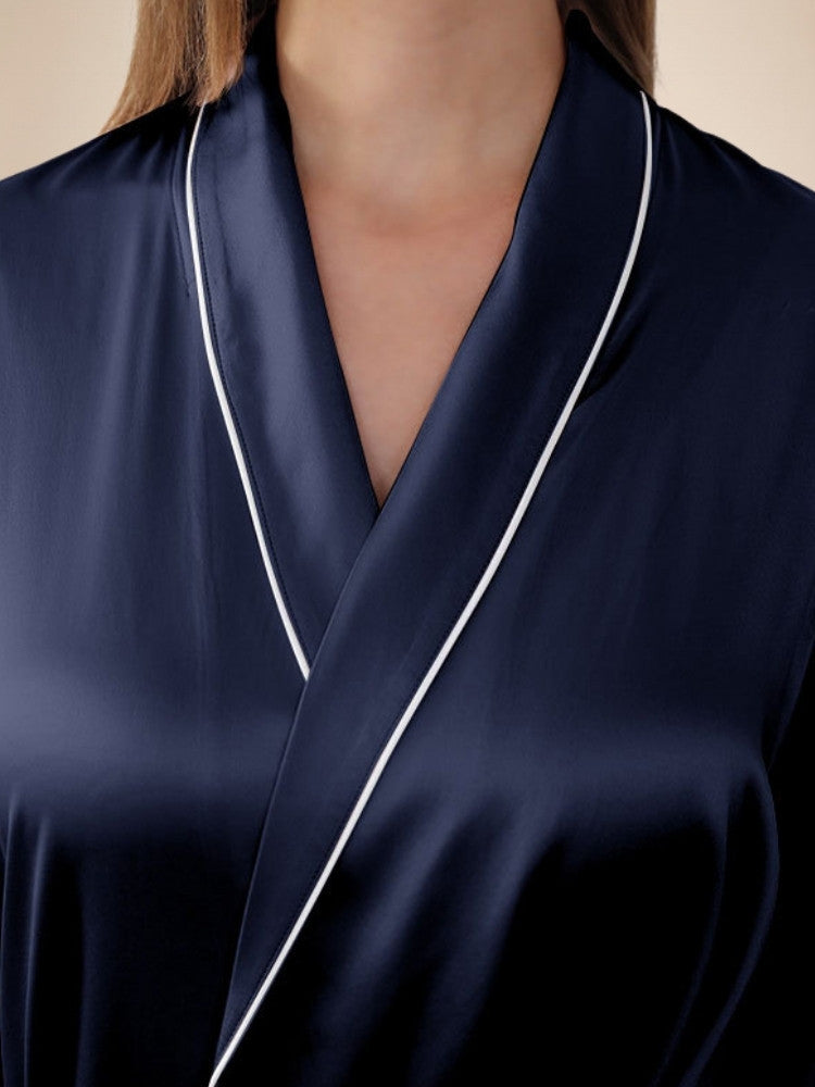 Sarvella - Silk Kimono Robe | The Silk Avenue