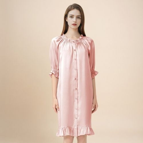 Xaelira - Silk Nightgown | The Silk Avenue
