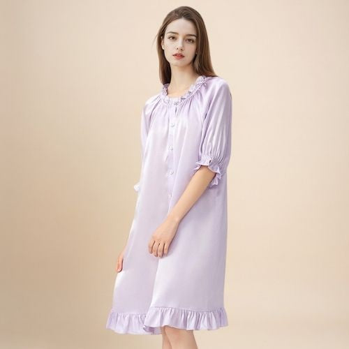 Xaelira - Silk Nightgown | The Silk Avenue