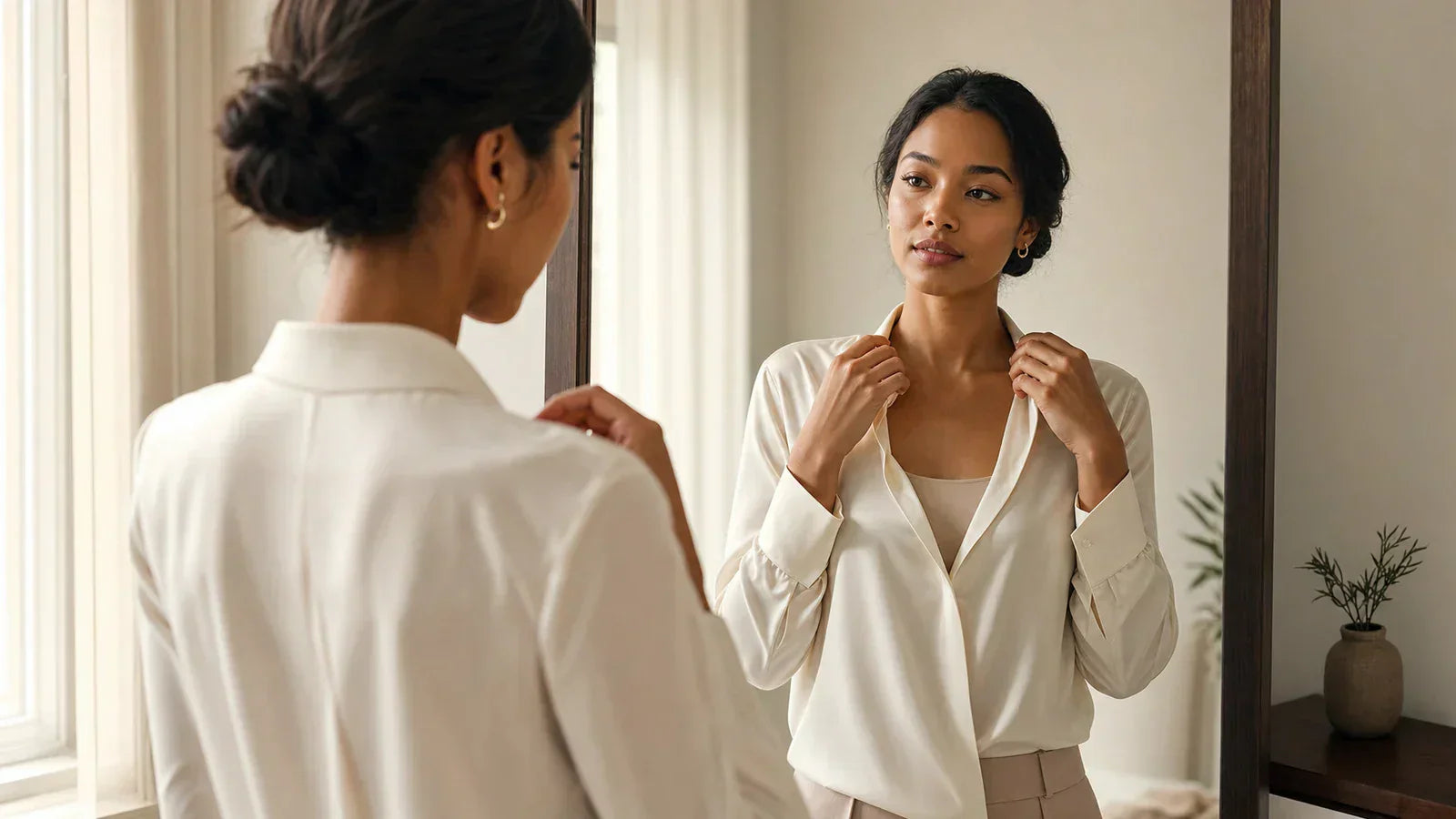 What to Wear Under a Silk Blouse: Bras and Layering Tips | The Silk Avenue