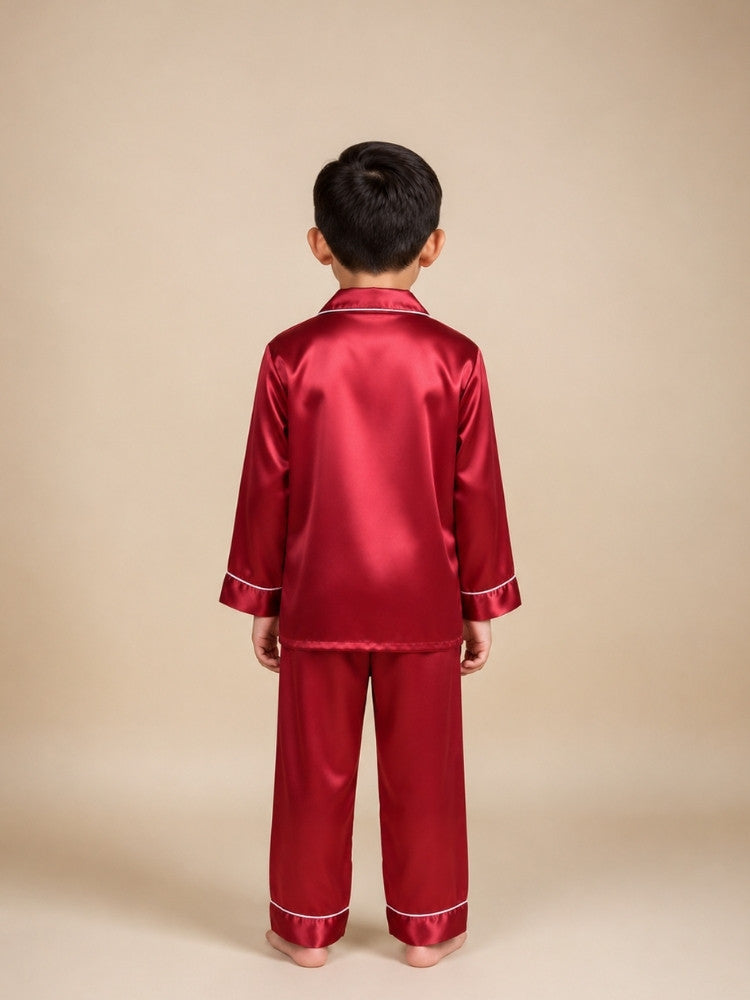 Nael - Kids Silk Pajama Set