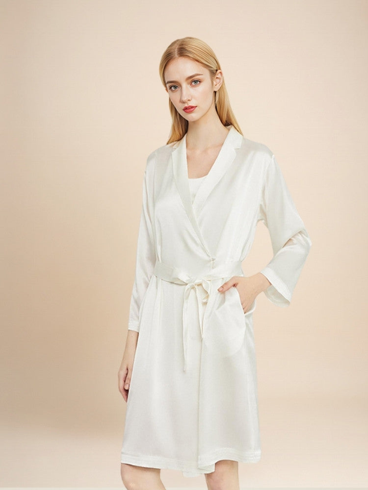 Amivelle - Silk Robe & Slip Set | The Silk Avenue