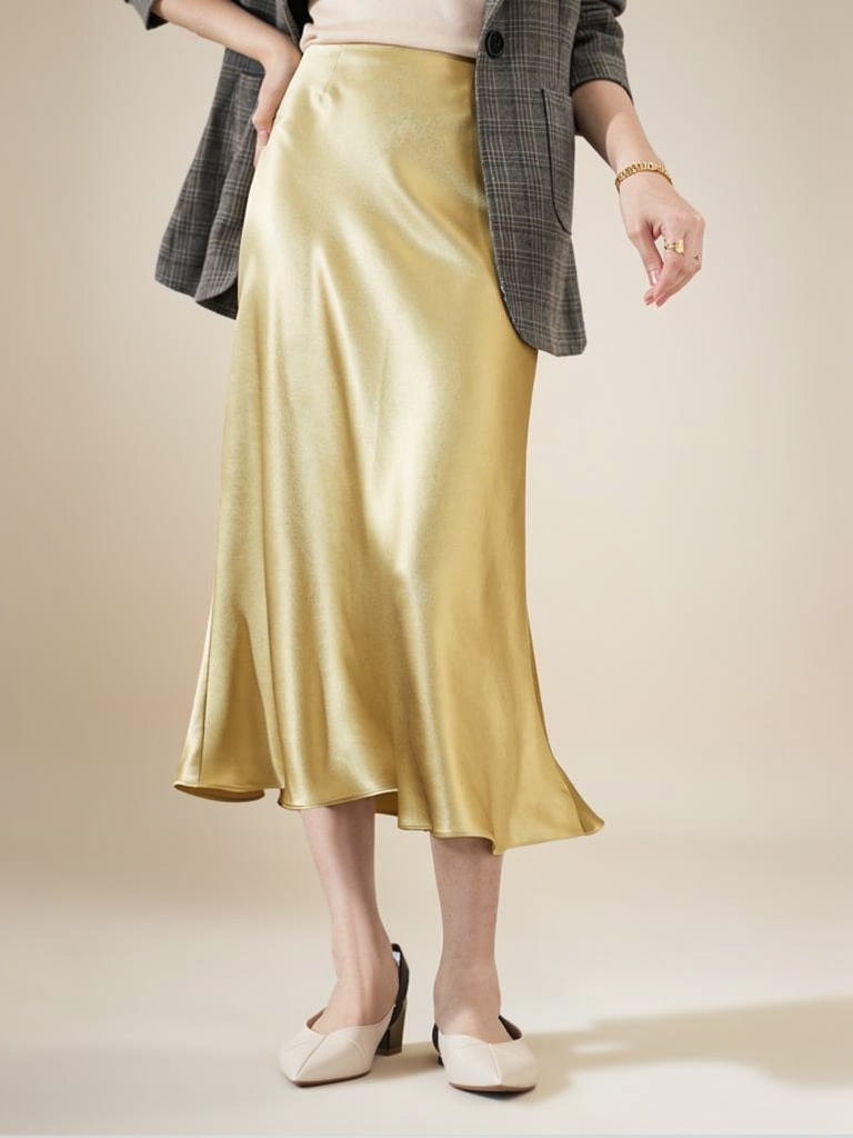 Audenya Pure Silk Skirt | The Silk Avenue