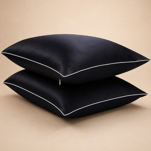 August - Zipper Silk Pillowcase | The Silk Avenue