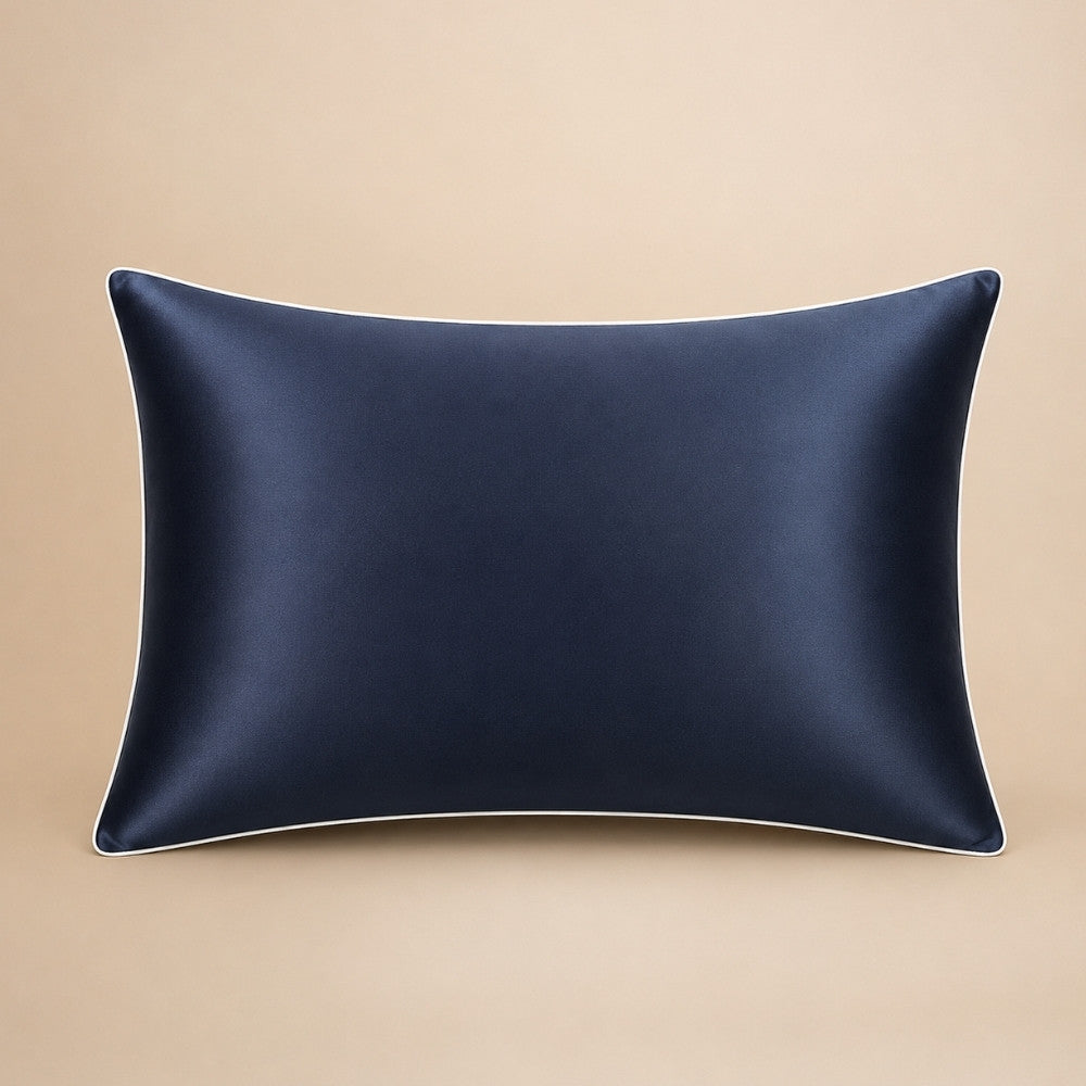 August - Zipper Silk Pillowcase | The Silk Avenue