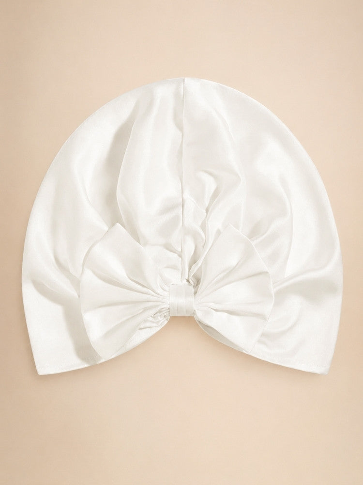 Cameron - Bow Silk Sleep Cap | The Silk Avenue