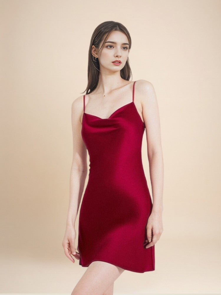 Delara - Silk A-Line Slip Nightgown | The Silk Avenue