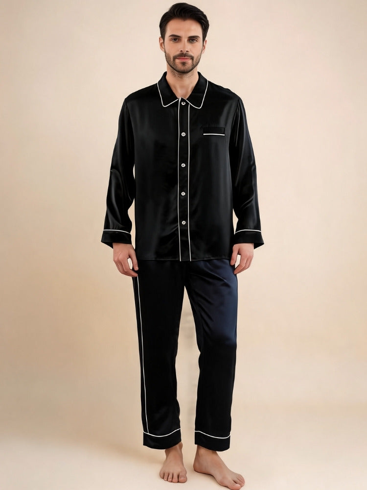 Elandro - Refined Silk Pajama Set | The Silk Avenue