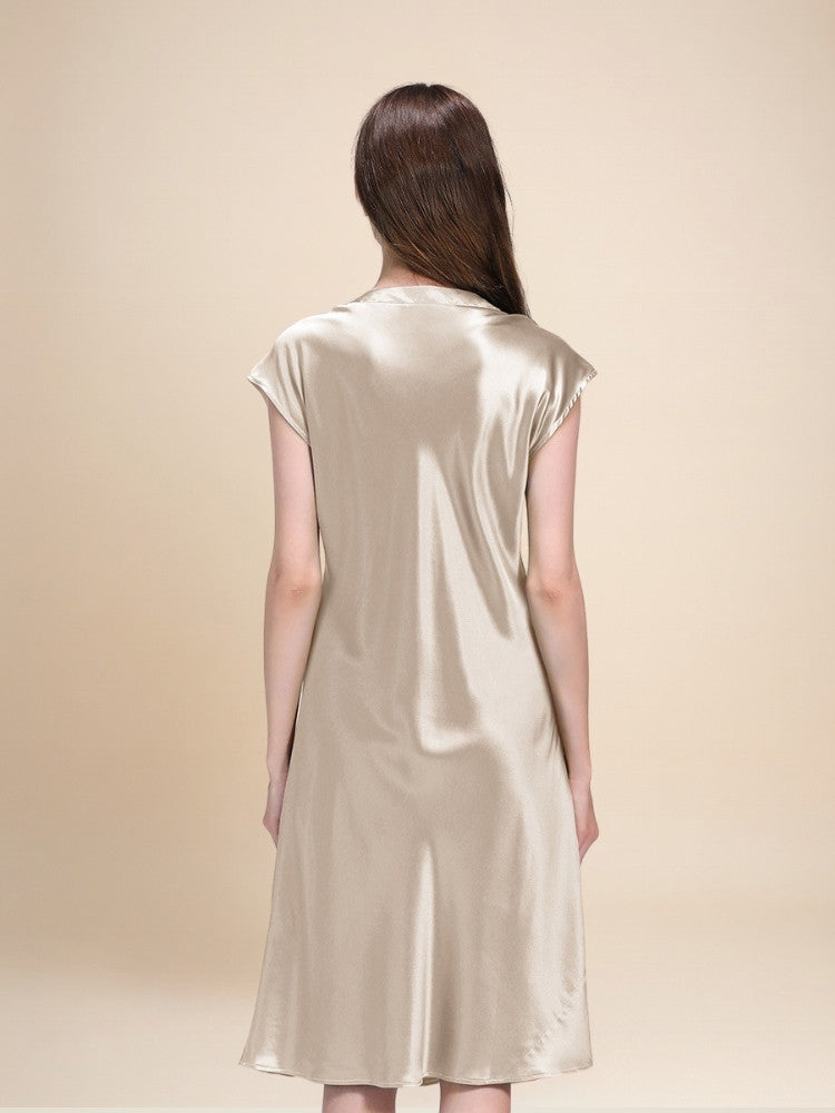 Florene - Silk Long Nightgown | The Silk Avenue