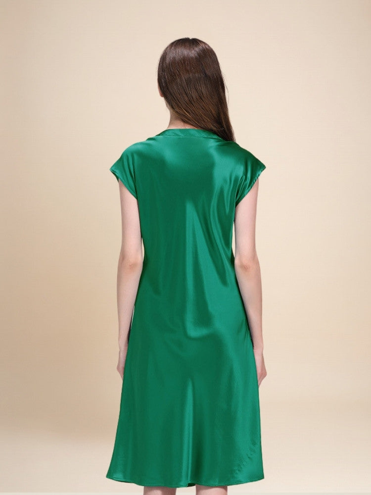 Florene - Silk Long Nightgown | The Silk Avenue