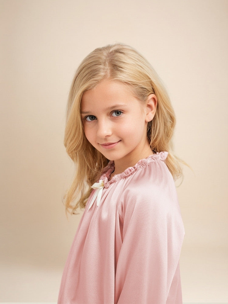 Mia - Kids Silk Pajama Set