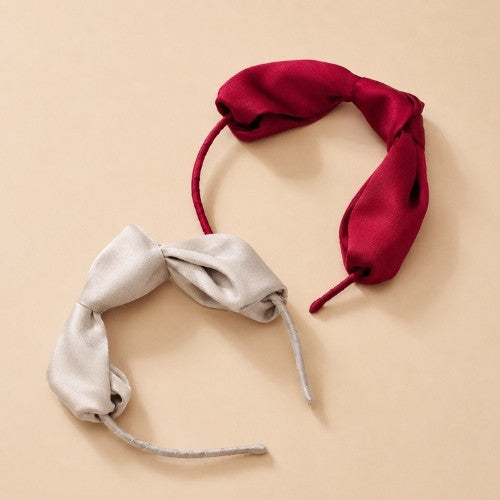 Launira - Bow Silk Headband | The Silk Avenue