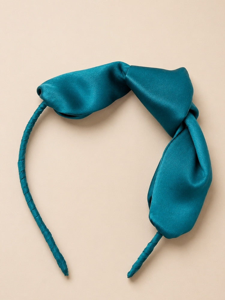 Launira - Bow Silk Headband | The Silk Avenue