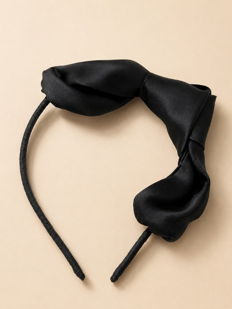 Launira - Bow Silk Headband | The Silk Avenue
