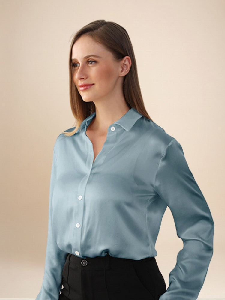 Grace – Classic Silk Blouse | The Silk Avenue